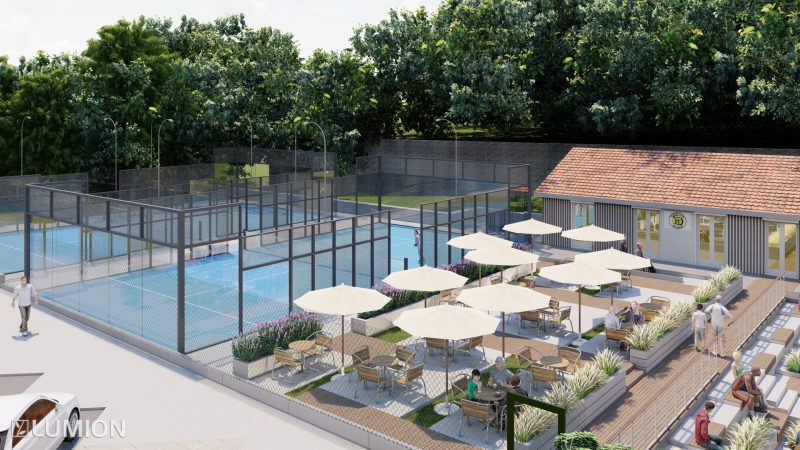 Terrasse, Padels seyssins